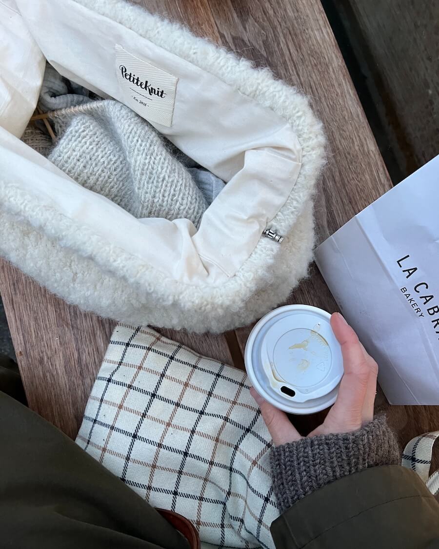 Doublure pour clutch - grand - Nordic Knit