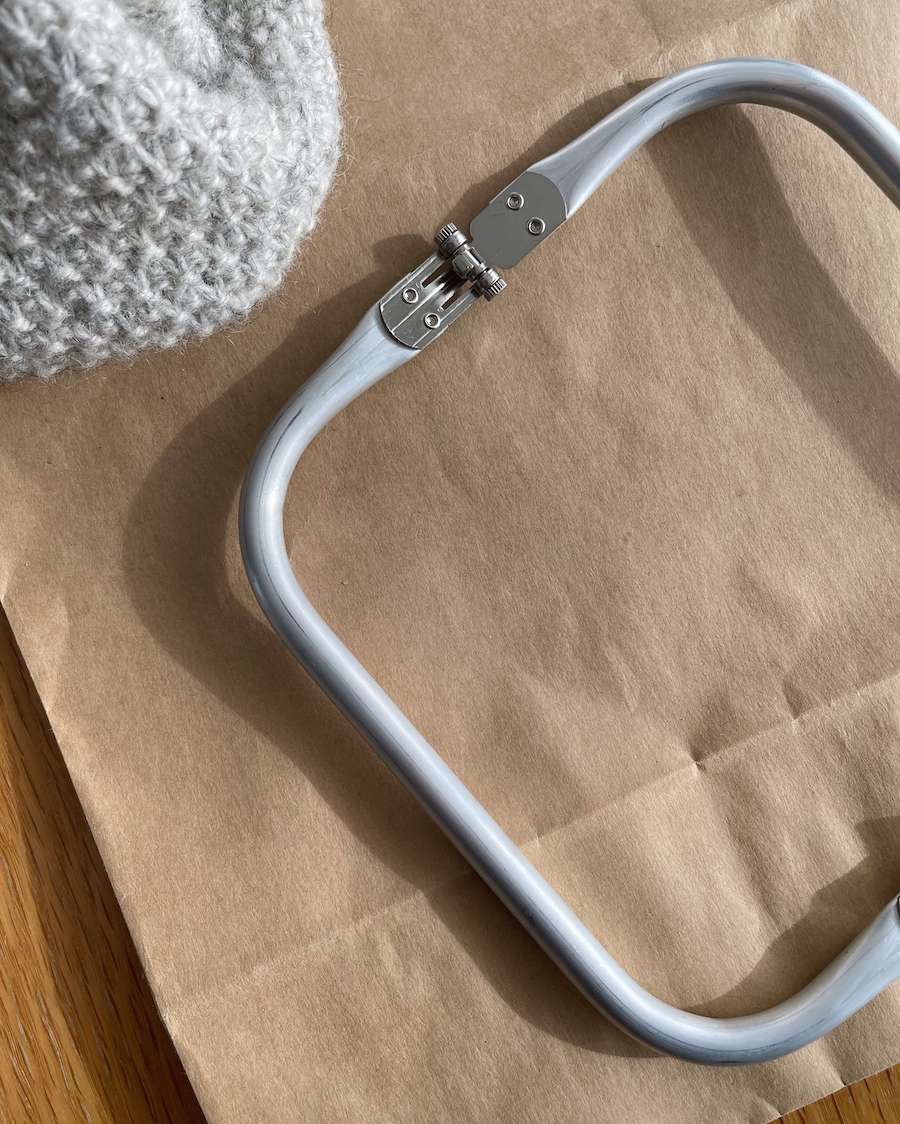 Fermoir pour clutch - petit - Nordic Knit
