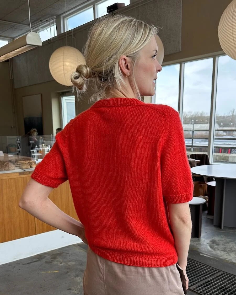 Poppy Tee - Nordic Knit