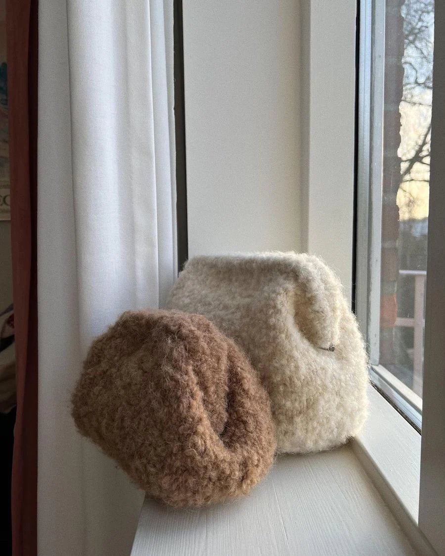 Teddy Clutch - Nordic Knit