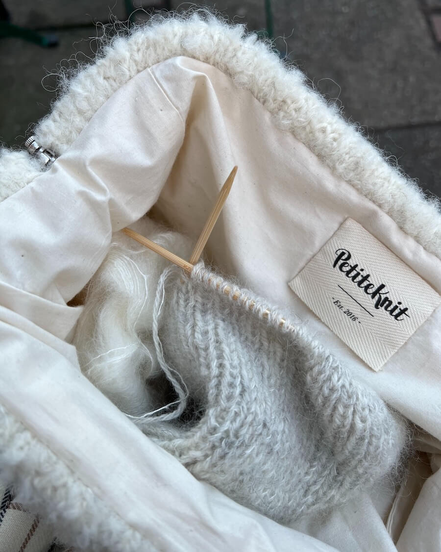 Teddy Clutch - Nordic Knit